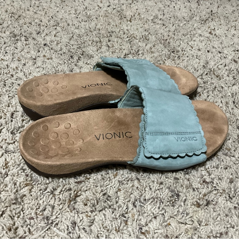 Vionic Women's Aqua Slide Sandals 8.5 - Picture 4 of 12